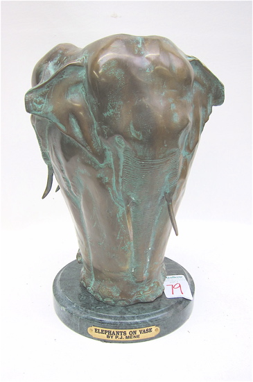AFTER P.J. MENE FIGURAL BRONZE
