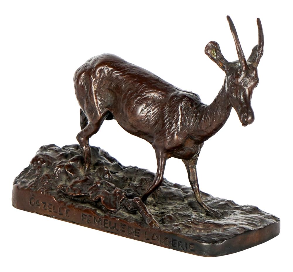 AFTER P.J. MENE: GAZELLEpatinated