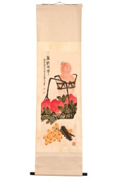 AFTER QI BAISHI CHINESE SCROLL