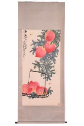 AFTER QI BAISHI CHINESE SCROLL