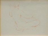 AFTER RACINE, SEATED NUDE FEMA