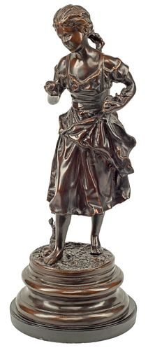 AFTER RANCOULET BRONZE SCULPTURE