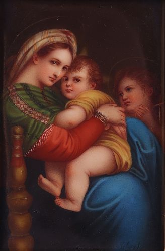 AFTER RAPHAEL KPM STYLE PORCELAIN