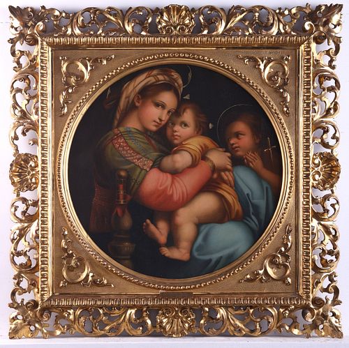 AFTER RAPHAEL "LA MADONNA DELLA