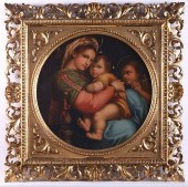AFTER RAPHAEL "LA MADONNA DELL