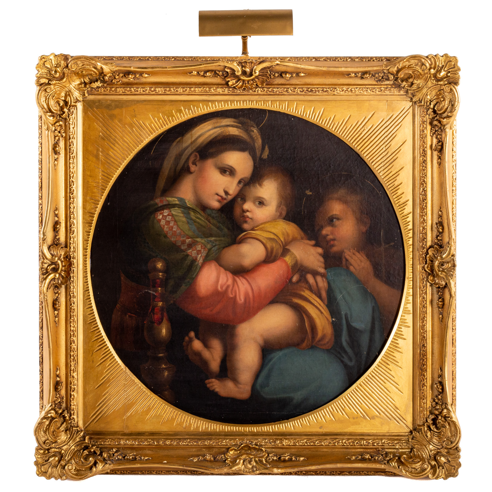 AFTER RAPHAEL SANZIO. MADONNA DELLA