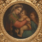 AFTER RAPHAEL'S MADONNA DELLA