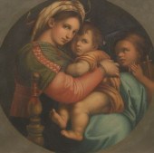 AFTER RAPHAEL'S MADONNA DELLA