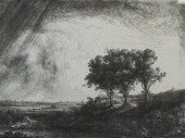 AFTER REMBRANDT, THE THREE TRE