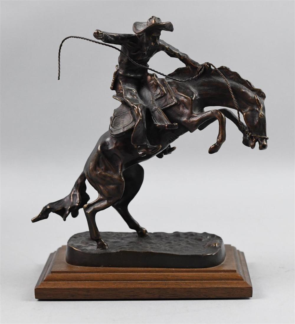 AFTER REMINGTON, BRONZE BRONCO