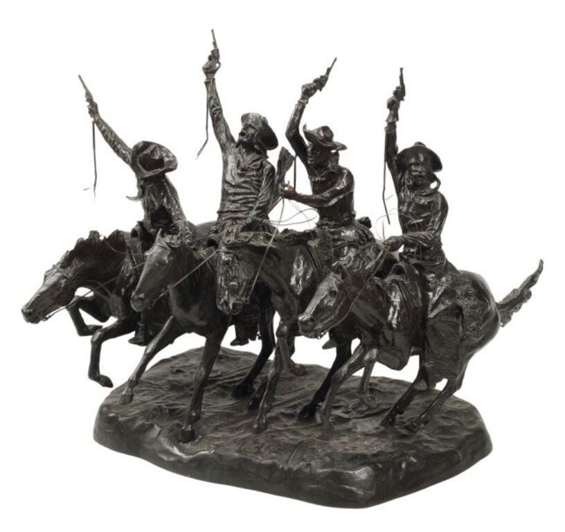 AFTER REMINGTON BRONZE COMING