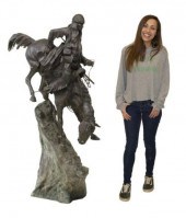 AFTER REMINGTON BRONZE 'MOUNTA