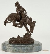 AFTER REMINGTON BRONZE SCULPTU