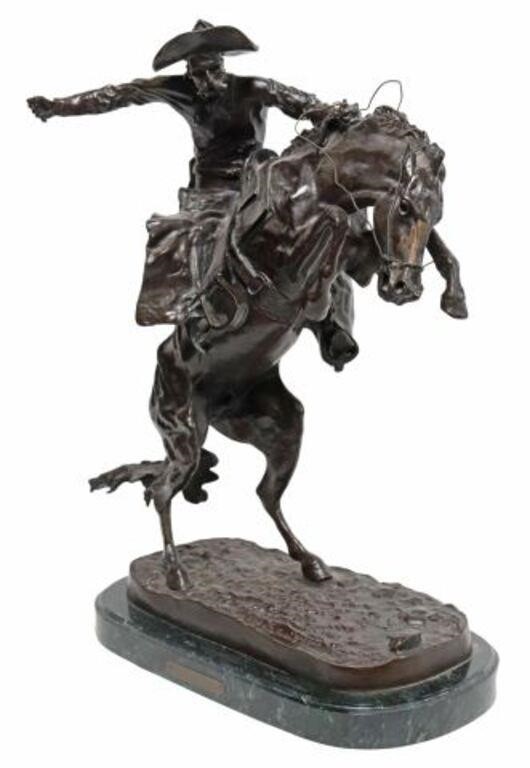AFTER REMINGTON BRONZE 'THE