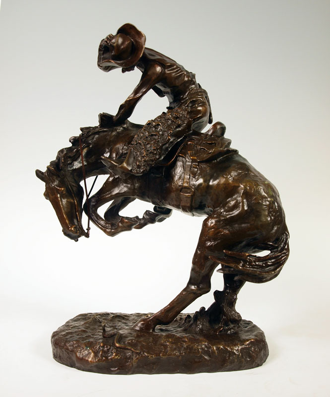 AFTER REMINGTON BRONZE ''THE