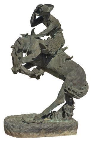 AFTER REMINGTON BRONZE "THE