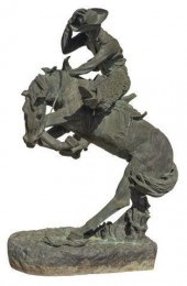 AFTER REMINGTON BRONZE "THE RA