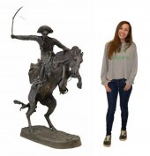 AFTER REMINGTON LARGE BRONZE B