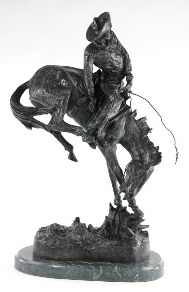 after Remington Sculpture - ''The
