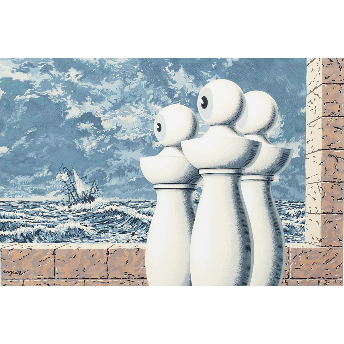 After Rene Margritte (1898-1967)