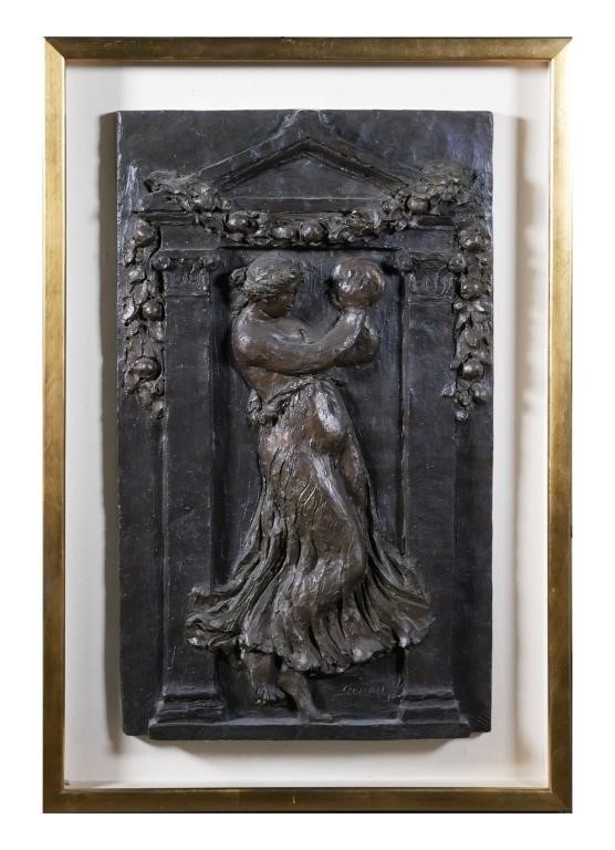 AFTER RENOIR BRONZE WOMAN WITH
