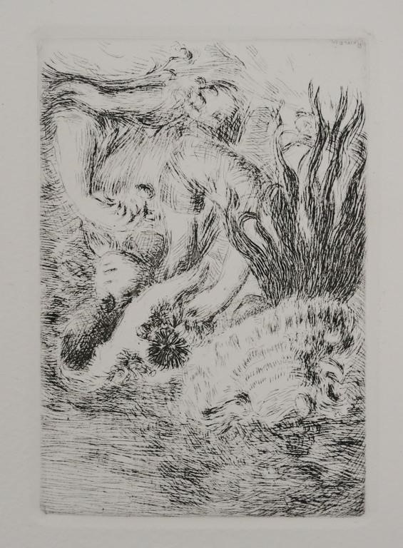 AFTER RENOIR ETCHING LE CHAPEAU