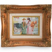 AFTER RENOIR OIL ON CANVAS PAI