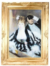 AFTER RENOIR SIGNED OIL PAINTI
