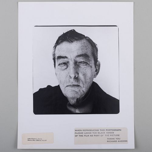 AFTER RICHARD AVEDON (1923-2004):