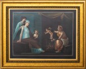 AFTER ROMAN FRESCO "THE CUPID-
