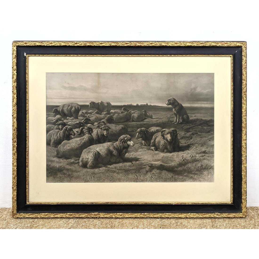 After Rosa Bonheur Etching Print.