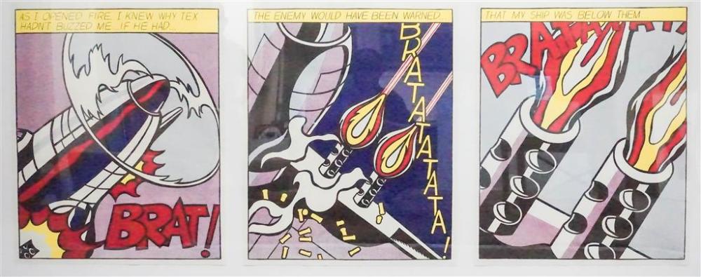 AFTER ROY LICHTENSTEIN (AMERICAN