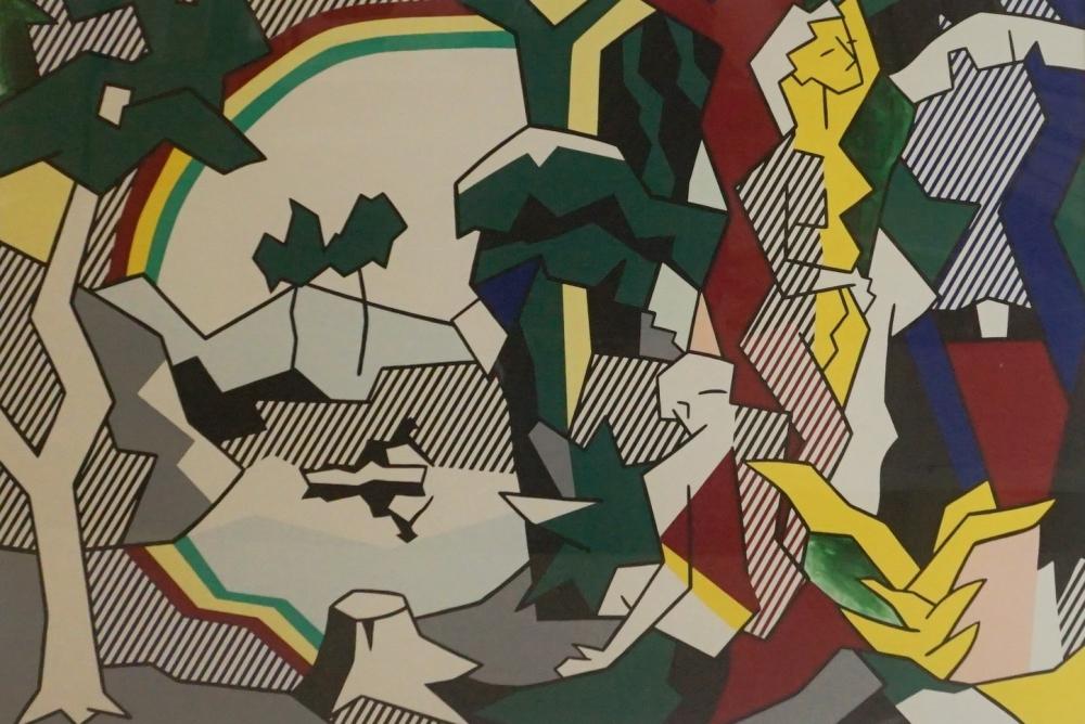 AFTER ROY LICHTENSTEIN, LANDSCAPE
