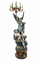 AFTER S. KELIAM: FIGURAL BRONZ