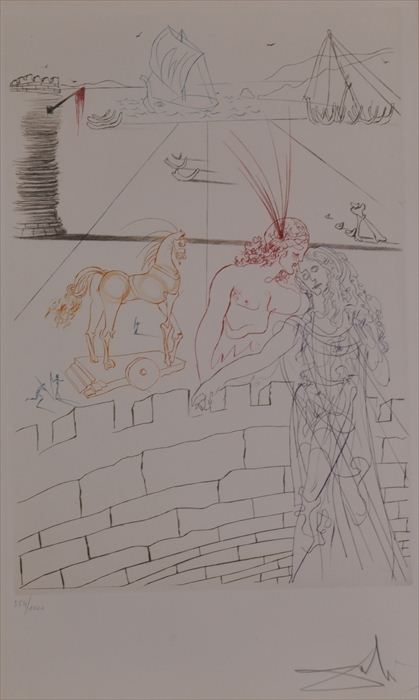 AFTER SALVADOR DALI: ADAM AND EVE