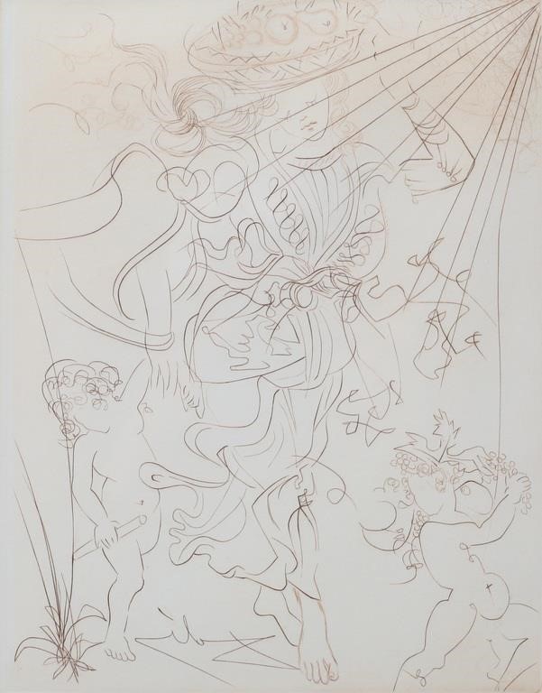 AFTER SALVADOR DALI ETCHING