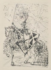 AFTER SALVADOR DALI ETCHING EL
