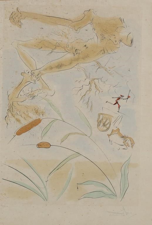AFTER SALVADOR DALI ETCHING LE