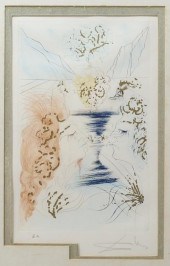 AFTER SALVADOR DALI ETCHING LE