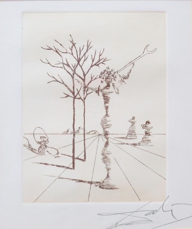 AFTER SALVADOR DALI ETCHING