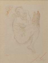 AFTER SALVADOR DALI LITHOGRAPH