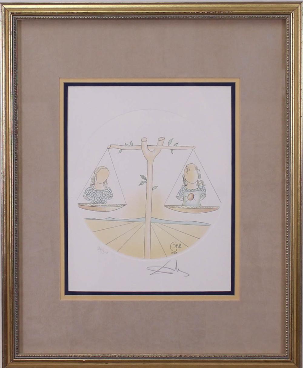 AFTER SALVADOR DALI LITHOGRAPHAFTER