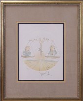 AFTER SALVADOR DALI LITHOGRAPH