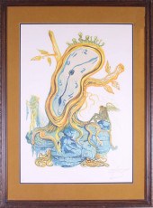 AFTER SALVADOR DALI LITHOGRAPH