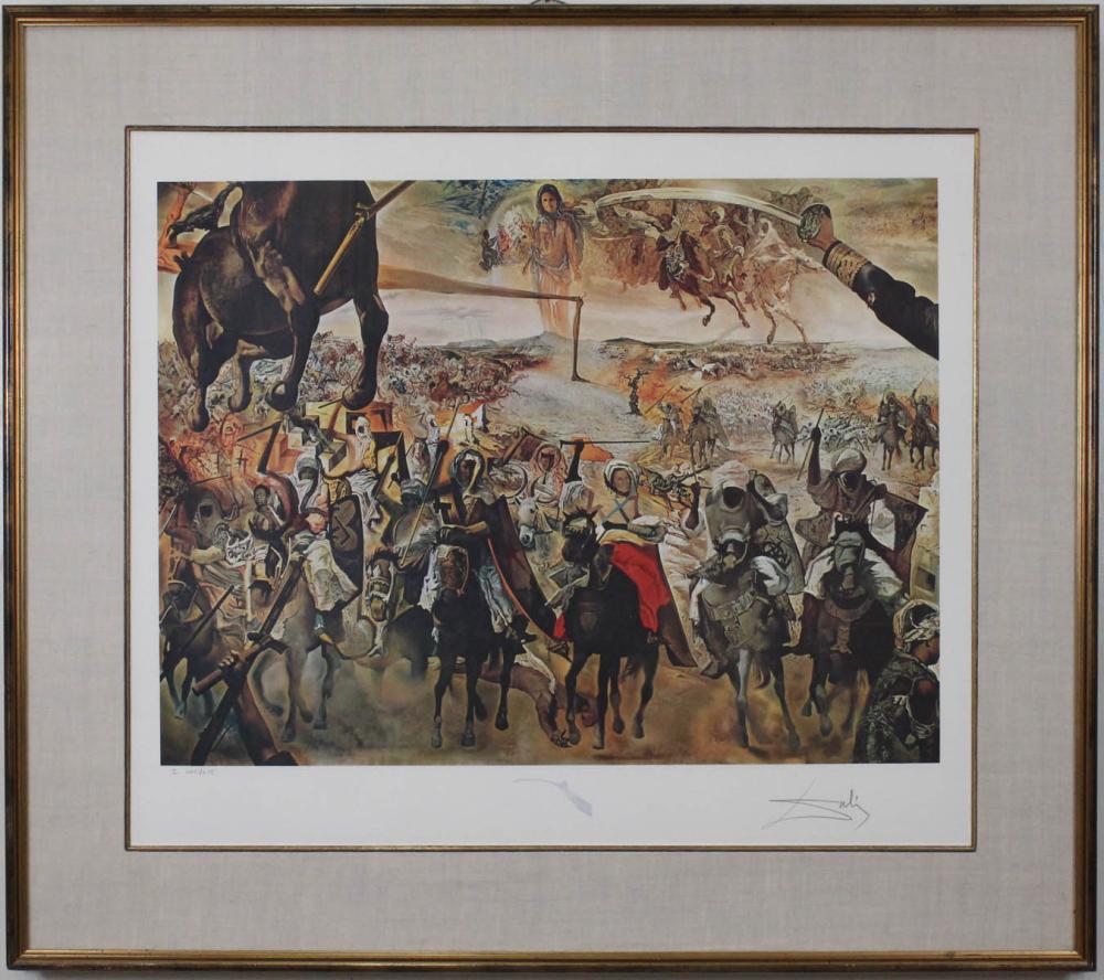 AFTER SALVADOR DALI LITHOGRAPHAFTER