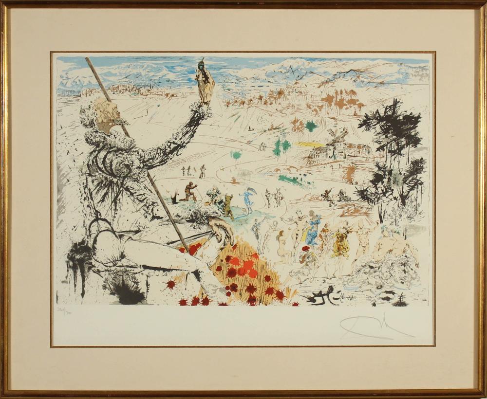 AFTER SALVADOR DALI LITHOGRAPHAFTER