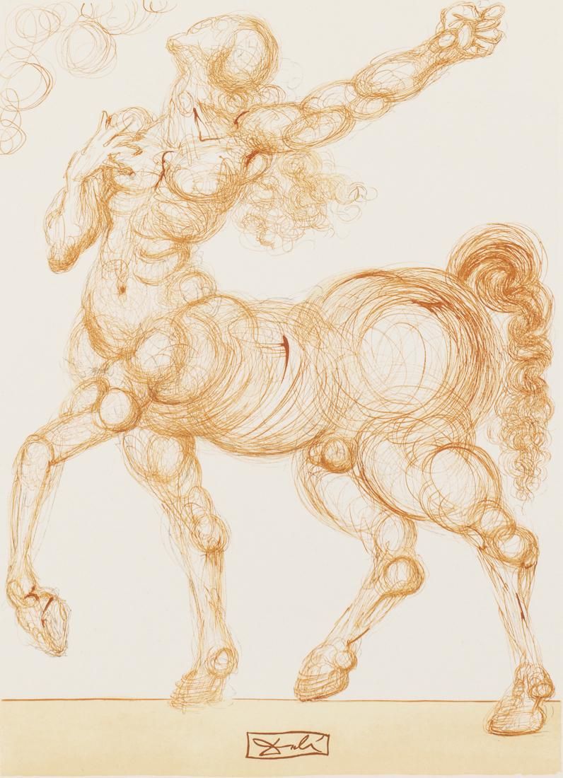 AFTER SALVADOR DALI, THE CENTAUR,