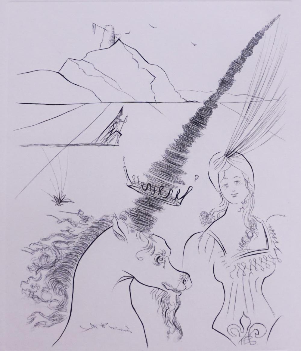 AFTER SALVADOR DALI, THE LADY AND