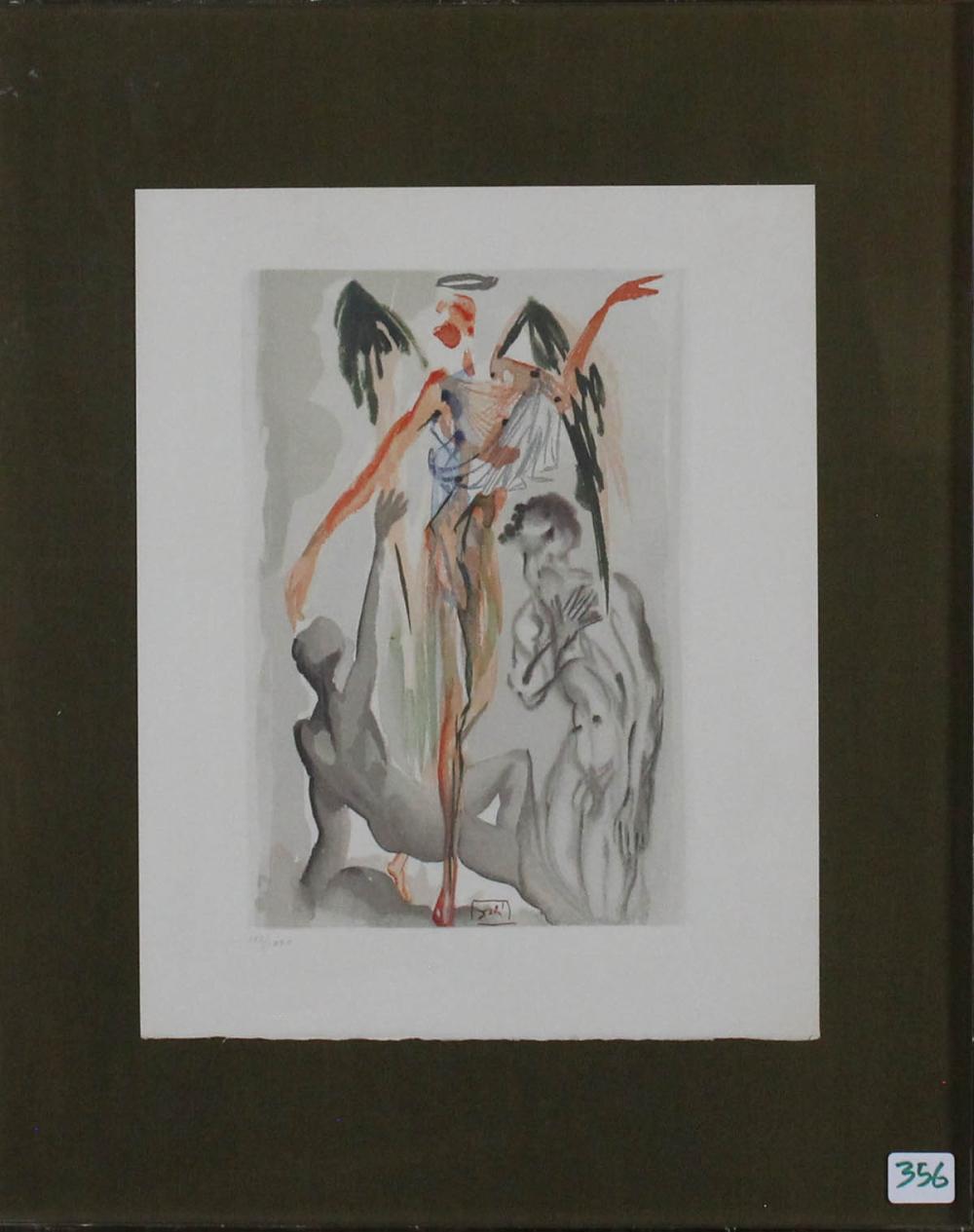 AFTER SALVADOR DALI WOODCUTAFTER