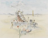After Salvadore Dali Etching w